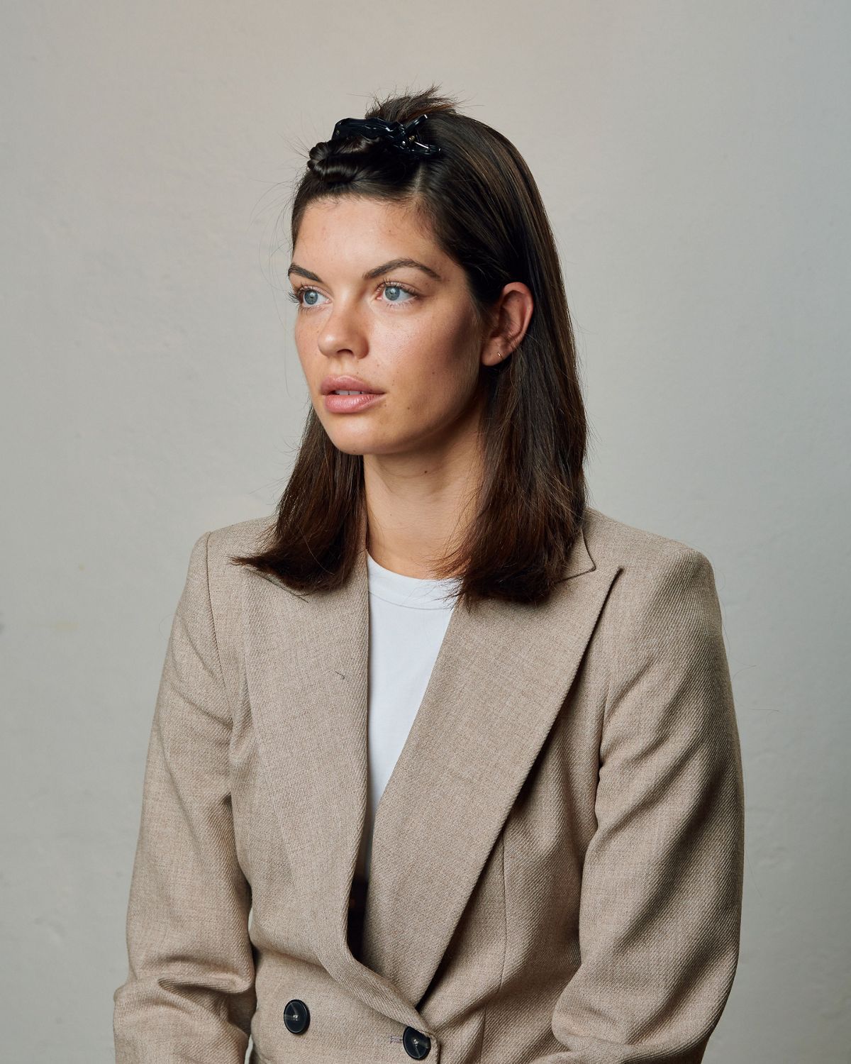 Jen Atkin and a Dyson Engineer